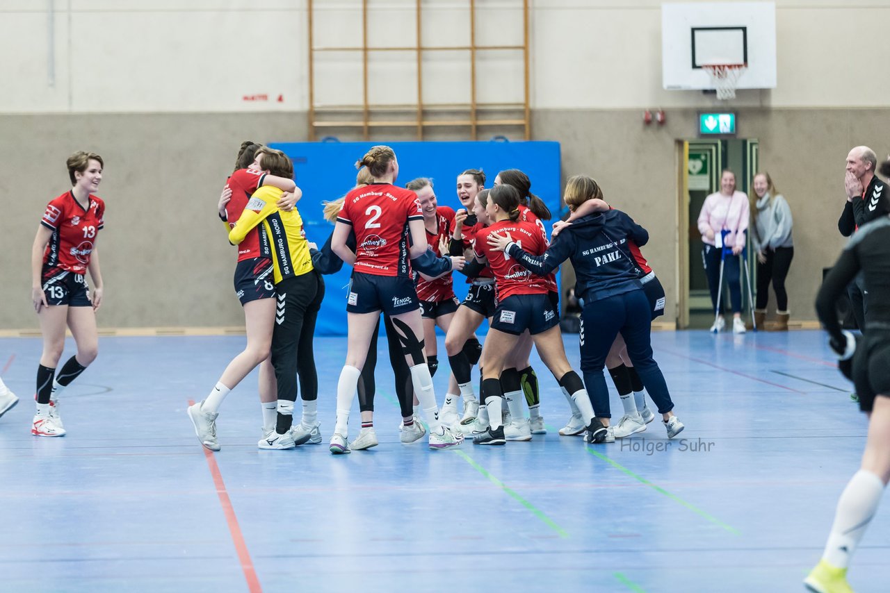 Bild 248 - B-Juniorinnen SG HH Nord - SV Henstedt Ulzburg : Ergebnis: 23:22